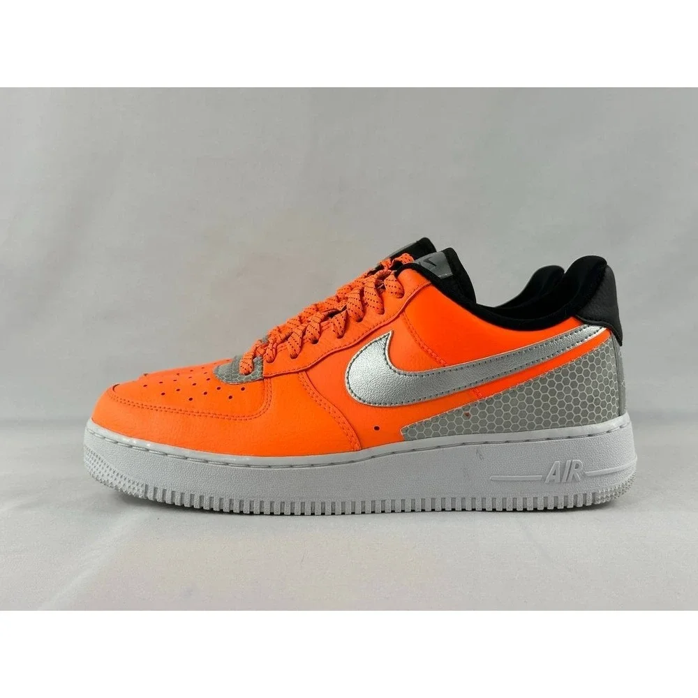 3M x Nike Air Force 1 '07 SE 'Total Orange' CT2299-800 Men's Size 9